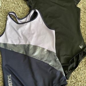 Girls Justice leotards size 14